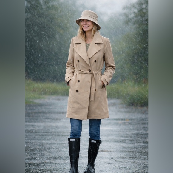 bagatelle Jackets & Blazers - Bagatelle Classic Beige Trench Coat